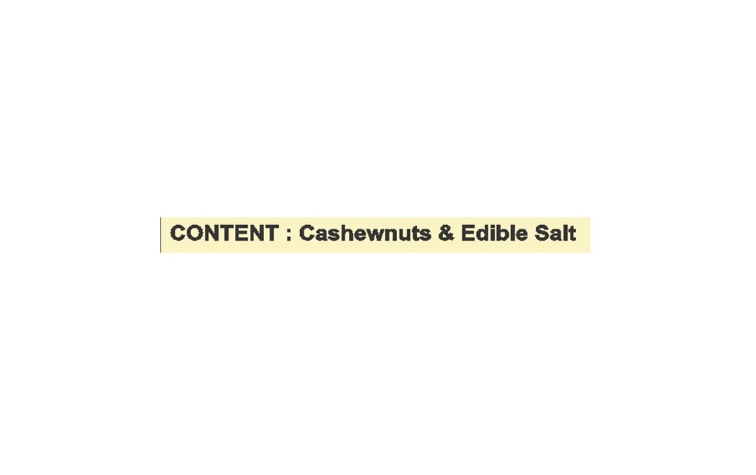 D'nature Fresh Roasted & Salted Cashewnuts    Pack  100 grams
